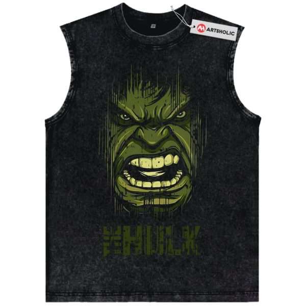 Hulk Tank Top, Marvel Comics Tank Top, Vintage Tank Top