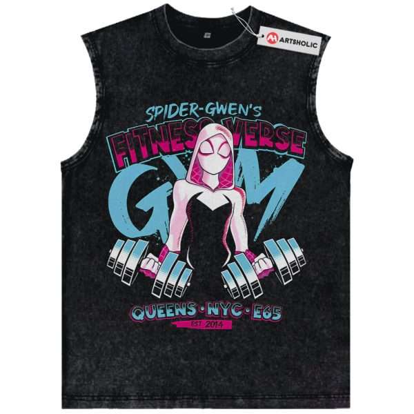 Spider-Gwen Tank Top, Spider-Man Tank Top, Marvel Comics Tank Top, Vintage Tank Top