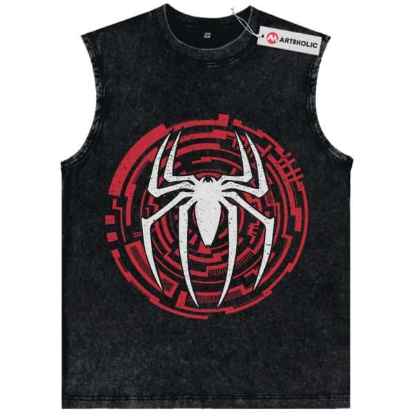 Spider-Man Tank Top, Marvel Comics Tank Top, Vintage Tank Top