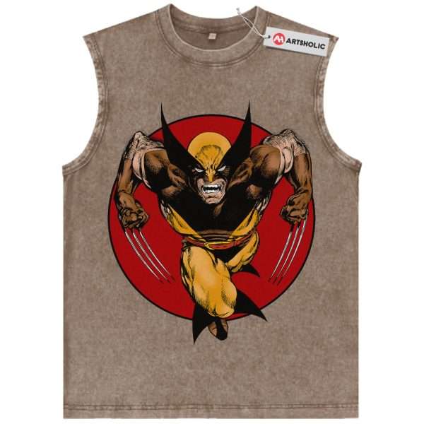Wolverine Tank Top, X-Men Tank Top, Marvel Comics Tank Top, Vintage Tank Top