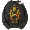 Wolverine Sweatshirt, Marvel Comics Sweatshirt, Vintage Sweater