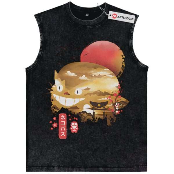 Catbus Tank Top, My Neighbor Totoro Tank Top, Studio Ghibli Tank Top, Anime Tank Top, Vintage Tank Top