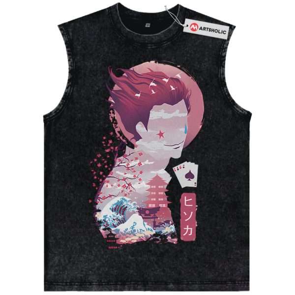 Hisoka Tank Top, Hunter x Hunter Tank Top, HxH Tank Top, Anime Tank Top, Vintage Tank Top