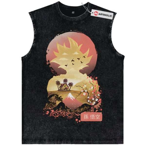 Son Goku Tank Top, Dragon Ball Z Tank Top, DBZ Tank Top, Anime Tank Top, Vintage Tank Top