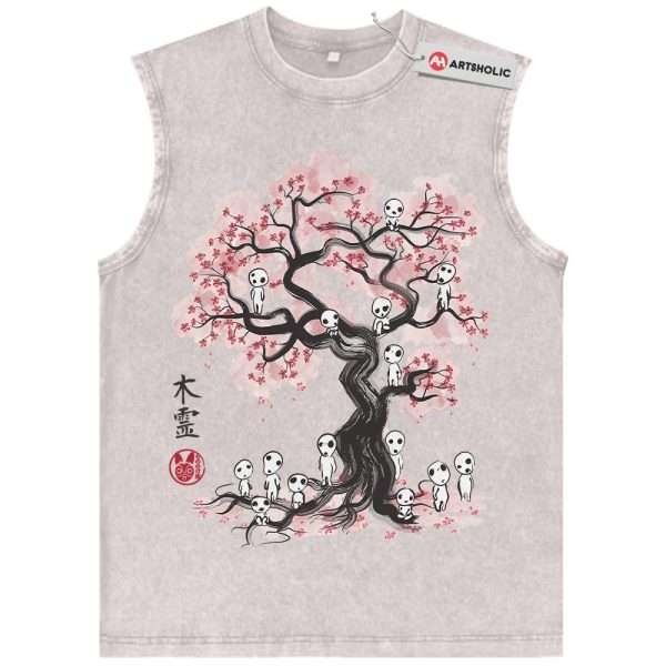 Princess Mononoke Tank Top, Studio Ghibli Tank Top, Anime Tank Top, Vintage Tank Top