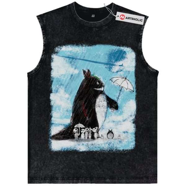 My Neighbor Totoro Tank Top, Studio Ghibli Tank Top, Anime Tank Top, Vintage Tank Top