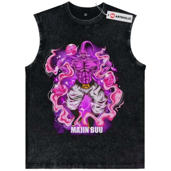 Majin Buu Tank Top, Dragon Ball Z Tank Top, DBZ Tank Top, Anime Tank Top, Vintage Tank Top