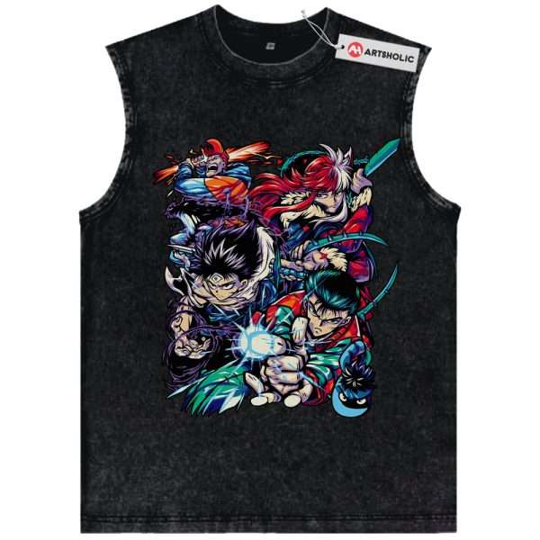 YuYu Hakusho Tank Top, Anime Tank Top, Vintage Tank Top