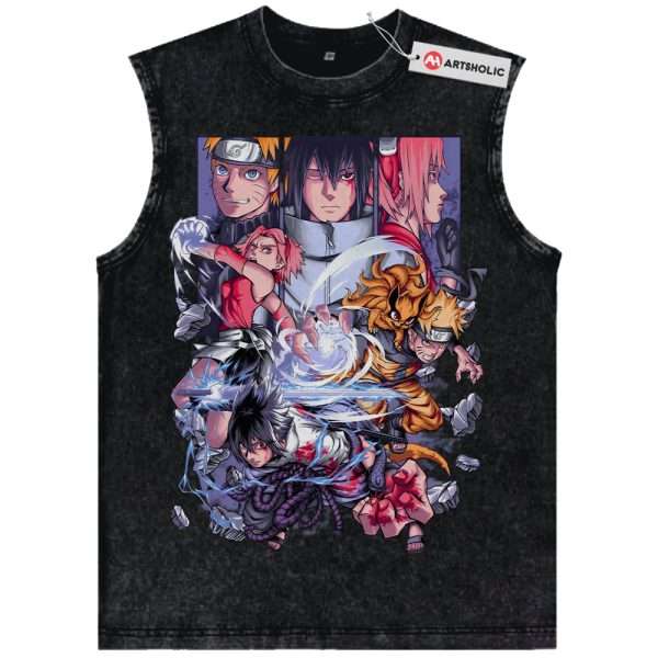 Naruto Tank Top, Anime Tank Top, Vintage Tank Top
