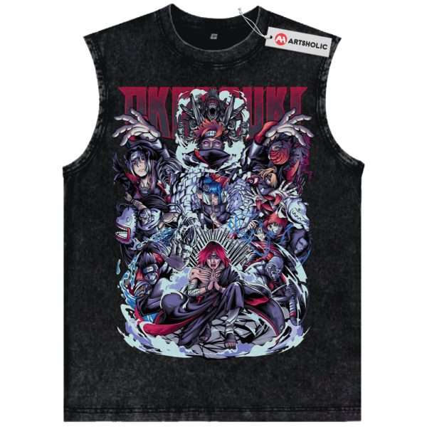 Pain Tank Top, Nagato Uzumaki Tank Top, Naruto Tank Top, Anime Tank Top, Vintage Tank Top