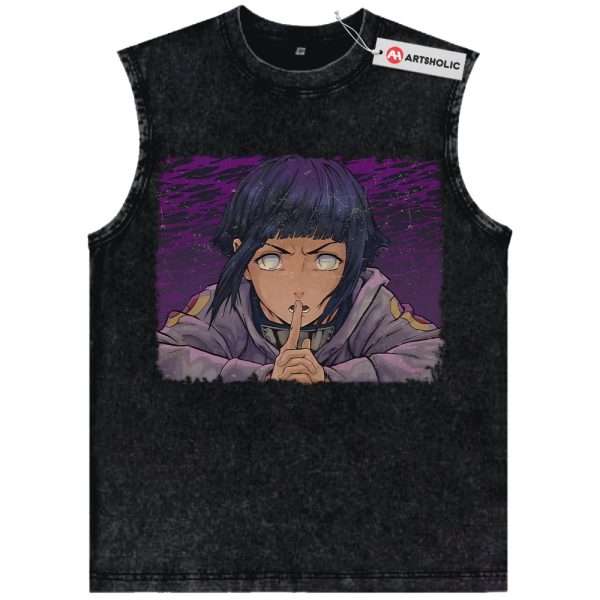 Hinata Hyuga Tank Top, Naruto Tank Top, Anime Tank Top, Vintage Tank Top