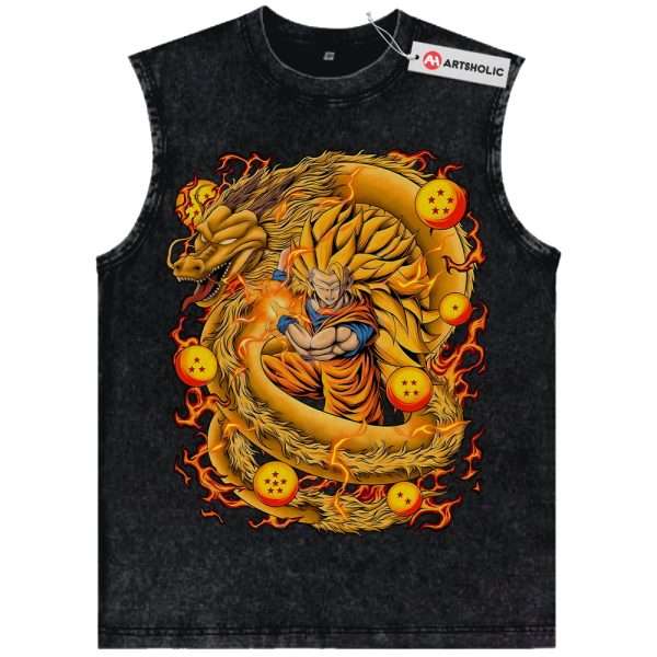 Son Goku Tank Top, Dragon Ball Z Tank Top, DBZ Tank Top, Anime Tank Top, Vintage Tank Top