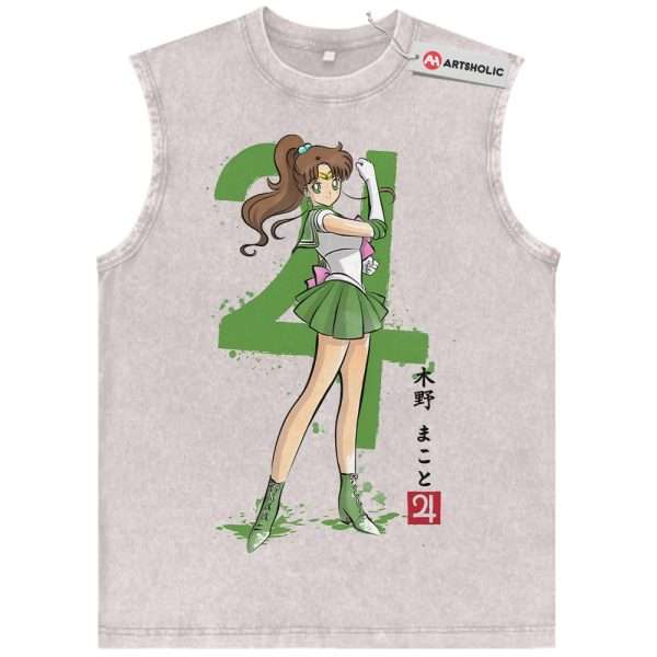 Sailor Jupiter Tank Top, Sailor Moon Tank Top, Anime Tank Top, Vintage Tank Top