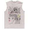 Sakura Kinomoto Tank Top, Cardcaptor Sakura Tank Top, Anime Tank Top, Vintage Tank Top