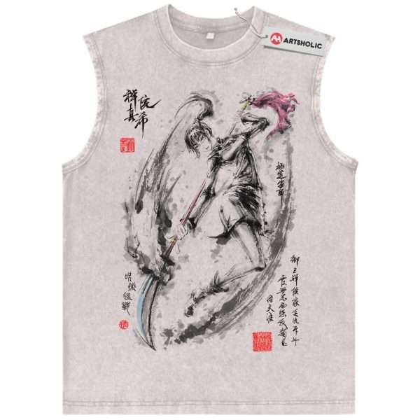 Maki Zenin Tank Top, Jujutsu Kaisen Tank Top, Anime Tank Top, Vintage Tank Top