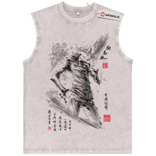 Toge Inumaki Tank Top, Jujutsu Kaisen Tank Top, Anime Tank Top, Vintage Tank Top
