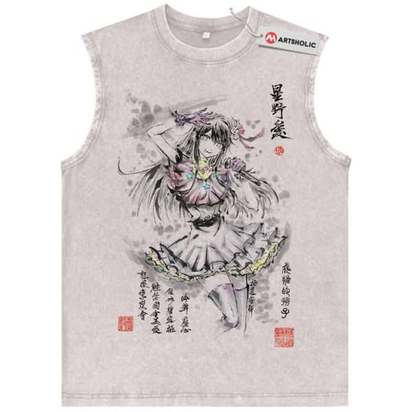 Ai Hoshino Tank Top, Oshi no Ko Tank Top, Anime Tank Top, Vintage Tank Top