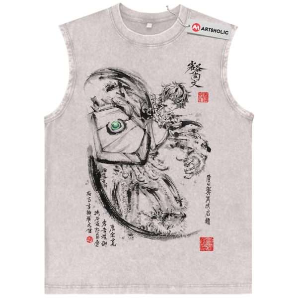 Naofumi Iwatani Tank Top, The Rising of The Shield Hero Tank Top, Anime Tank Top, Vintage Tank Top