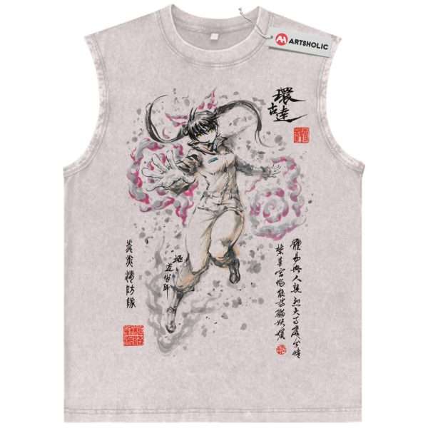 Tamaki Kotatsu Tank Top, Fire Force Tank Top, Anime Tank Top, Vintage Tank Top