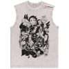 Demon Slayer Tank Top, Anime Tank Top, Vintage Tank Top