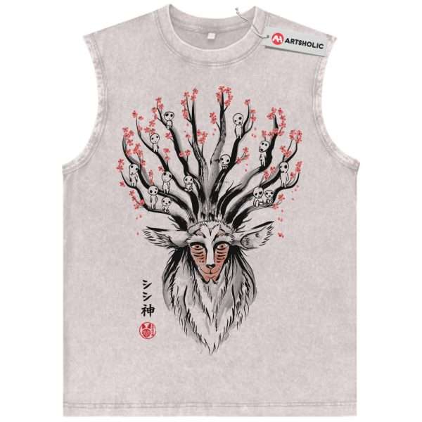 Princess Mononoke Tank Top, Studio Ghibli Tank Top, Anime Tank Top, Vintage Tank Top