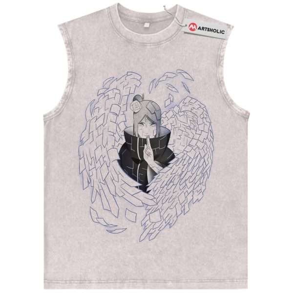 Konan Tank Top, Naruto Tank Top, Anime Tank Top, Vintage Tank Top