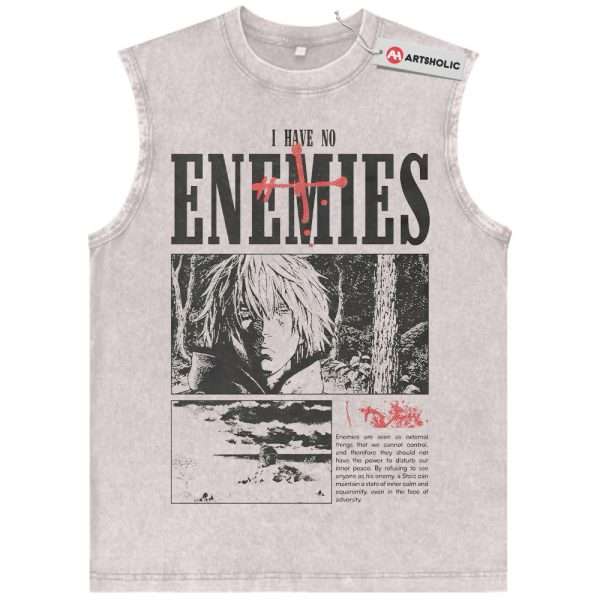 Thorfinn Tank Top, Vinland Saga Tank Top, Anime Tank Top, Vintage Tank Top