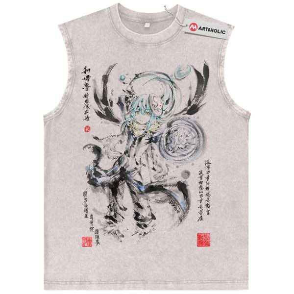 Rimuru Tempest Tank Top, That Time I Got Reincarnated as a Slime Tank Top, Anime Tank Top, Vintage Tank Top
