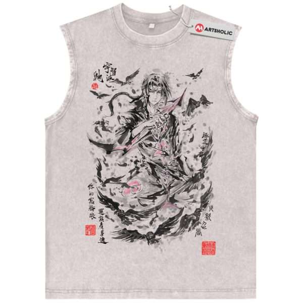 Itachi Uchiha Tank Top, Akatsuki Tank Top, Naruto Tank Top, Anime Tank Top, Vintage Tank Top