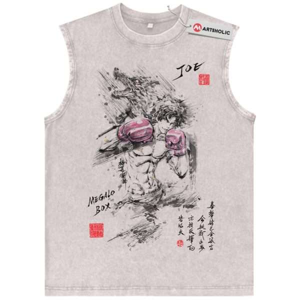 Gearless Joe Tank Top, Megalo Box Tank Top, Anime Tank Top, Vintage Tank Top