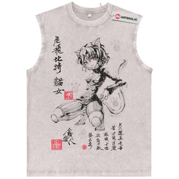 Neferpitou Tank Top, Hunter x Hunter Tank Top, HxH Tank Top, Anime Tank Top, Vintage Tank Top
