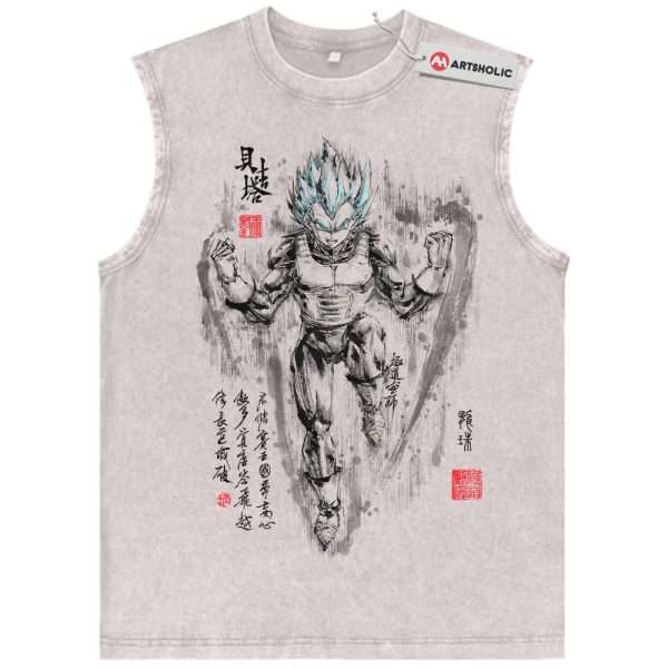 Vegeta Tank Top, Dragon Ball Tank Top, DBZ Tank Top, Anime Tank Top, Vintage Tank Top