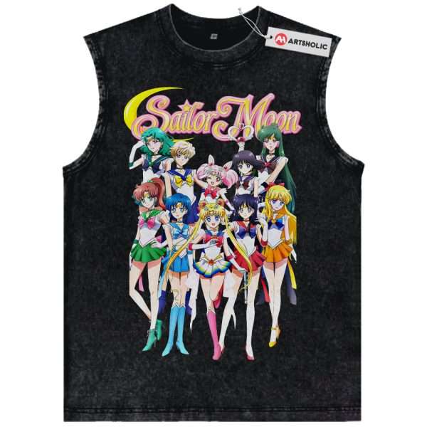 Sailor Moon Tank Top, Anime Tank Top, Vintage Tank Top