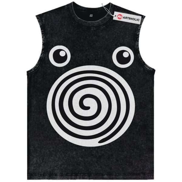 Poliwhirl Tank Top, Pokemon Tank Top, Anime Tank Top, Vintage Tank Top