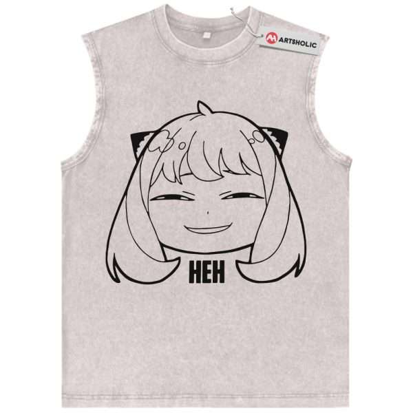 Anya Forger Tank Top, Spy x Family Tank Top, Anime Tank Top, Vintage Tank Top