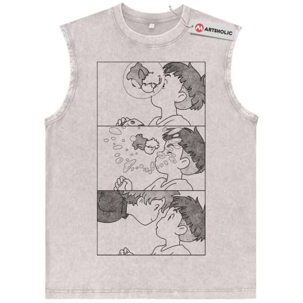 Ponyo Tank Top, Studio Ghibli Tank Top, Anime Tank Top, Vintage Tank Top