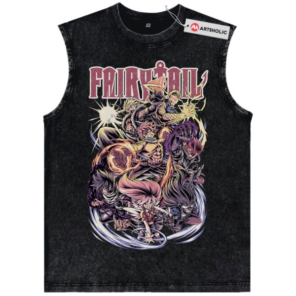 Fairy Tail Tank Top, Anime Tank Top, Vintage Tank Top