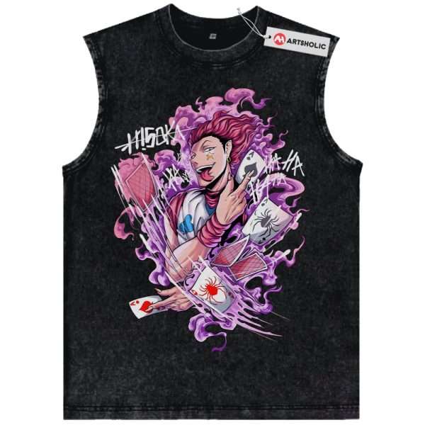 Hisoka Tank Top, Hunter x Hunter Tank Top, HxH Tank Top, Anime Tank Top, Vintage Tank Top