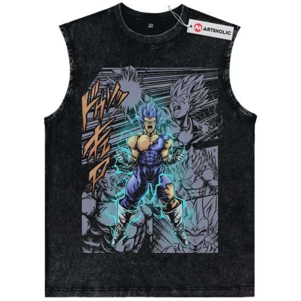 Vegeta Tank Top, Dragon Ball Tank Top, Anime Tank Top, Vintage Tank Top