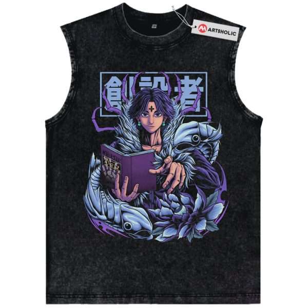 Chrollo Lucilfer Tank Top, Hunter x Hunter Tank Top, HxH Tank Top, Anime Tank Top, Vintage Tank Top