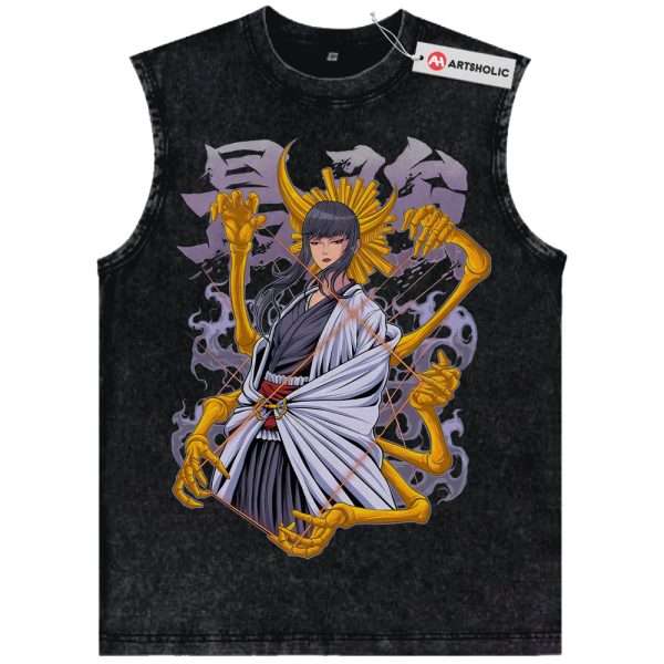 Senjumaru Shutara Tank Top, Bleach Tank Top, Anime Tank Top, Vintage Tank Top