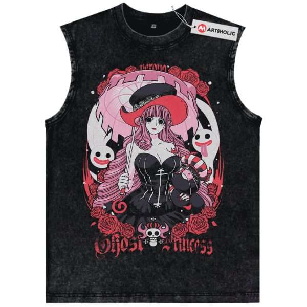 Perona Tank Top, One Piece Tank Top, Anime Tank Top, Vintage Tank Top