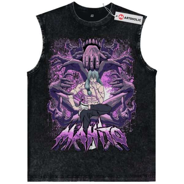 Mahito Tank Top, Jujutsu Kaisen Tank Top, Anime Tank Top, Vintage Tank Top