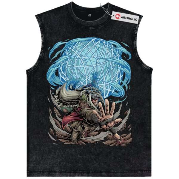 Jiraiya Tank Top, Naruto Tank Top, Anime Tank Top, Vintage Tank Top
