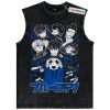Team Z Tank Top, Blue Lock Tank Top, Anime Tank Top, Vintage Tank Top