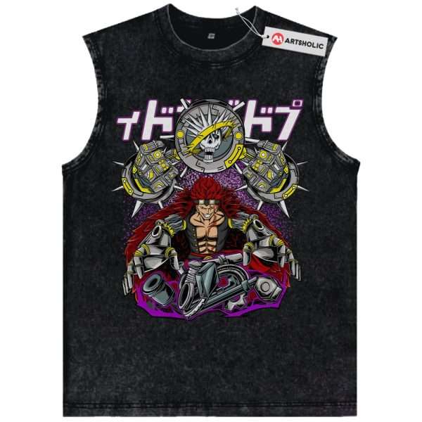 Eustass Kid Tank Top, One Piece Tank Top, Anime Tank Top, Vintage Tank Top