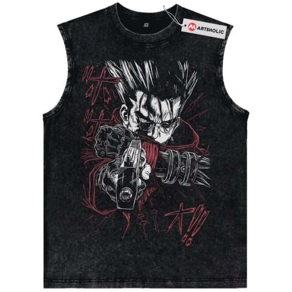 Vash the Stampede Tank Top, Trigun Tank Top, Anime Tank Top, Vintage Tank Top