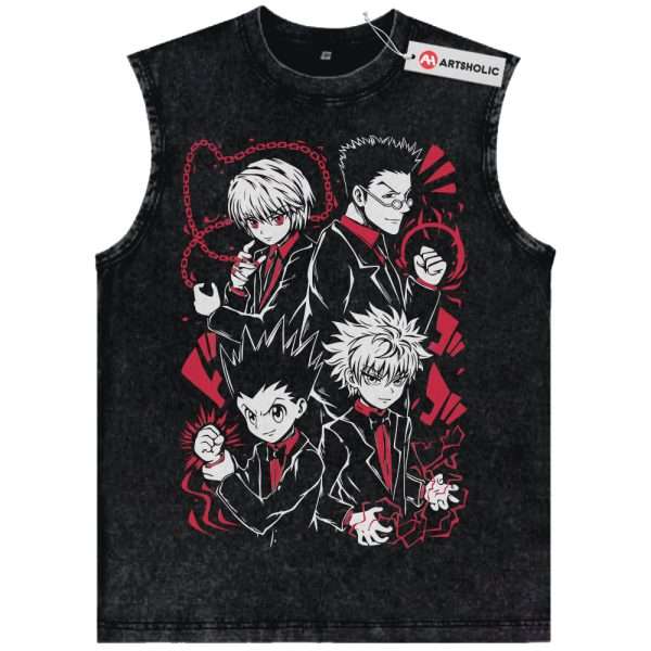 Hunter x Hunter Tank Top, HxH Tank Top, Anime Tank Top, Vintage Tank Top