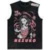 Nezuko Kamado Tank Top, Demon Slayer Tank Top, Anime Tank Top, Vintage Tank Top
