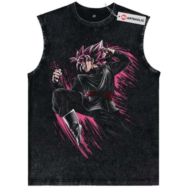 Goku Black Tank Top, Dragon Ball Tank Top, Anime Tank Top, Vintage Tank Top